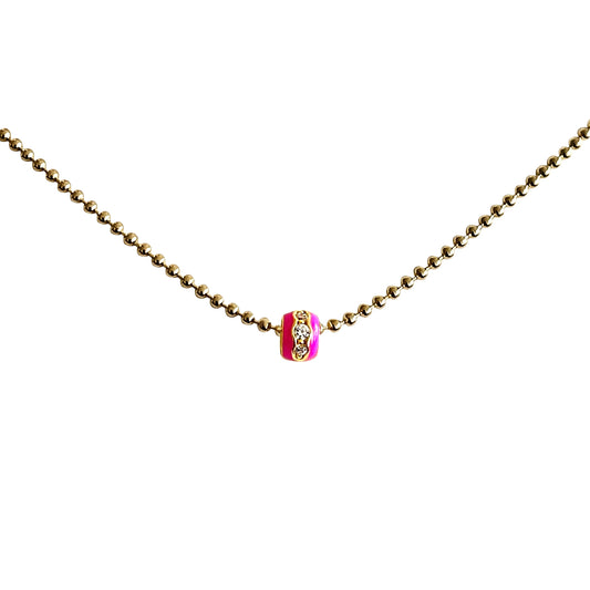 Elegante Zirkonia Halskette vergoldet – Celenia Joy Schmuck