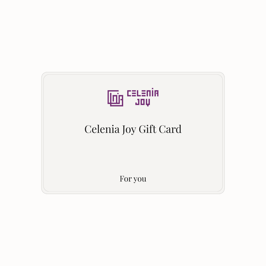 Geschenkkarte Celenia Joy – stilvolles Geschenk